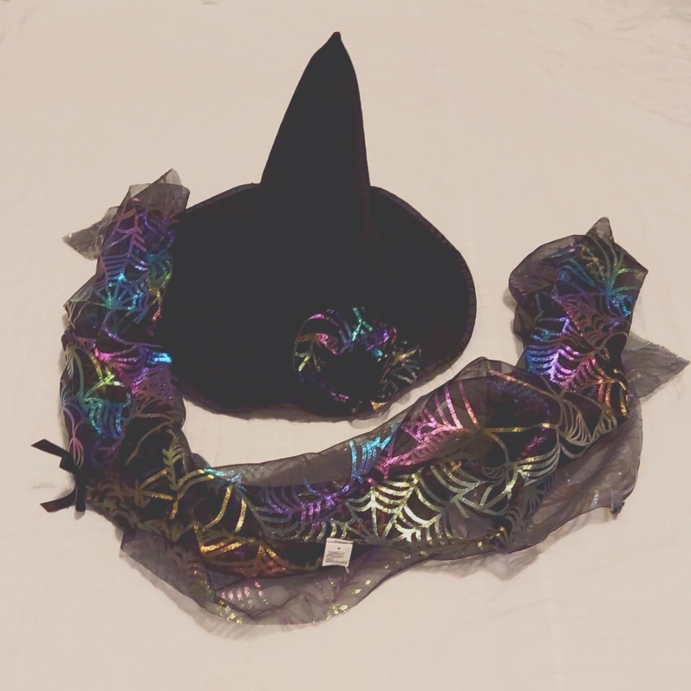 Kids colorful witch costume